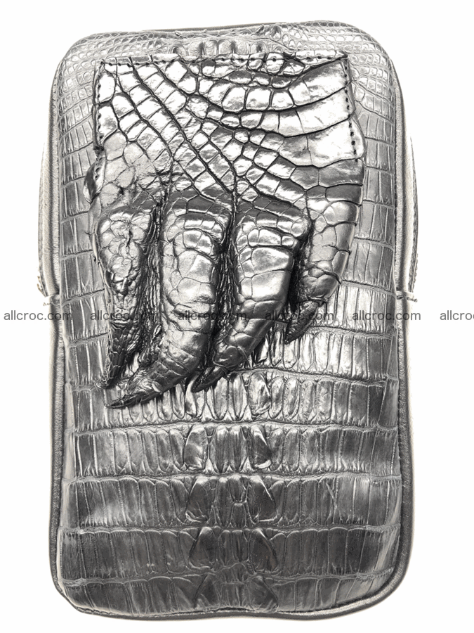 Crocodile leather shoulder bag 561 Foto 0