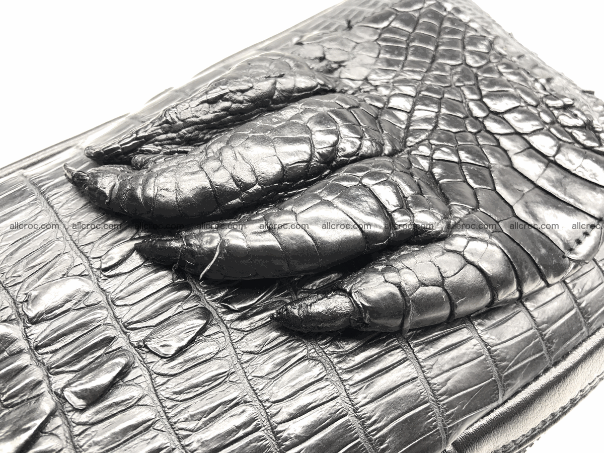Crocodile leather shoulder bag 561 Foto 5