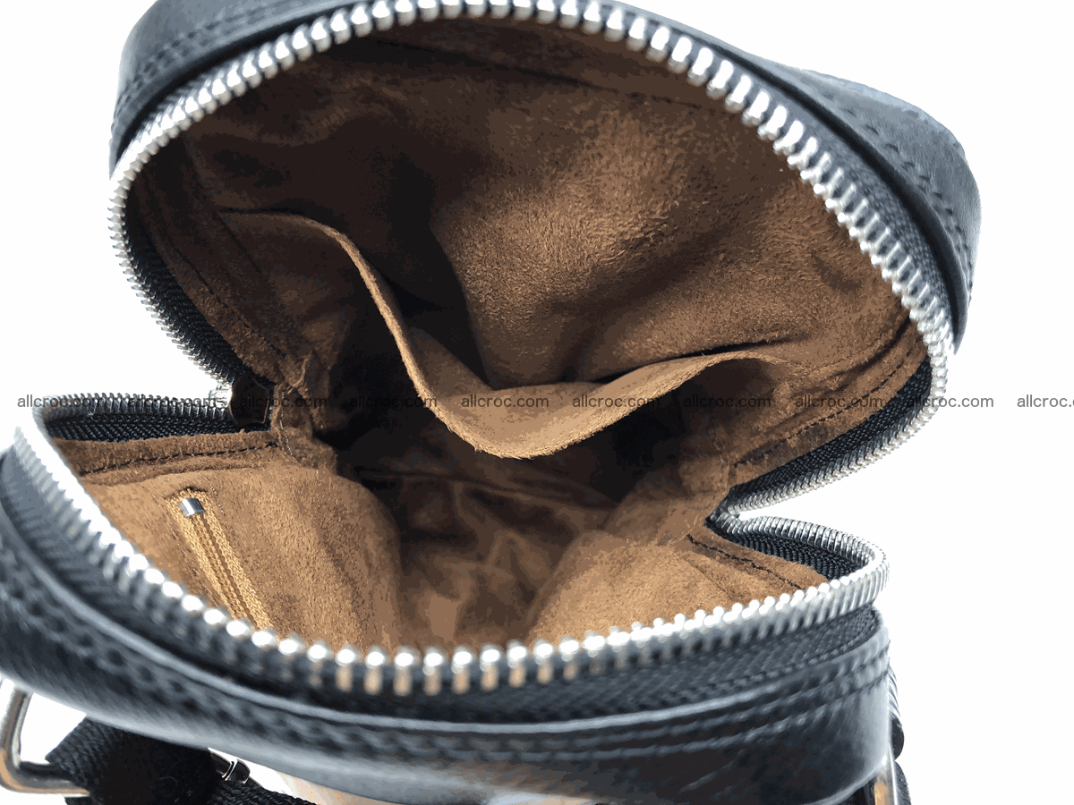 Crocodile leather shoulder bag 561 Foto 10