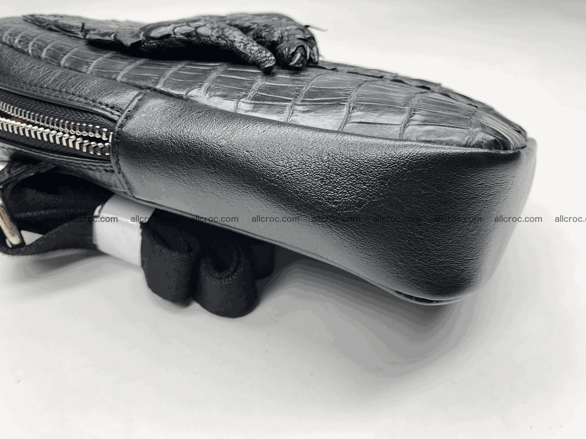 Crocodile leather shoulder bag 561 Foto 4