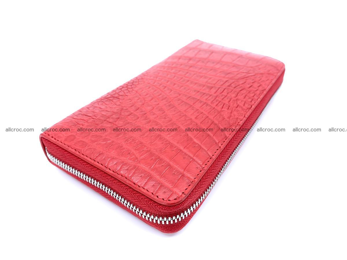 Crocodile skin zip wallet 531 Foto 1