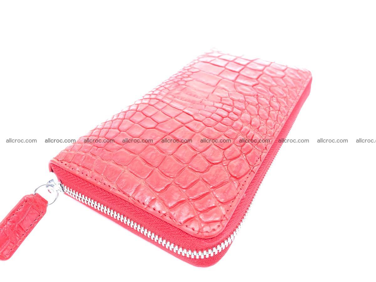 Crocodile skin zip wallet 531 Foto 0