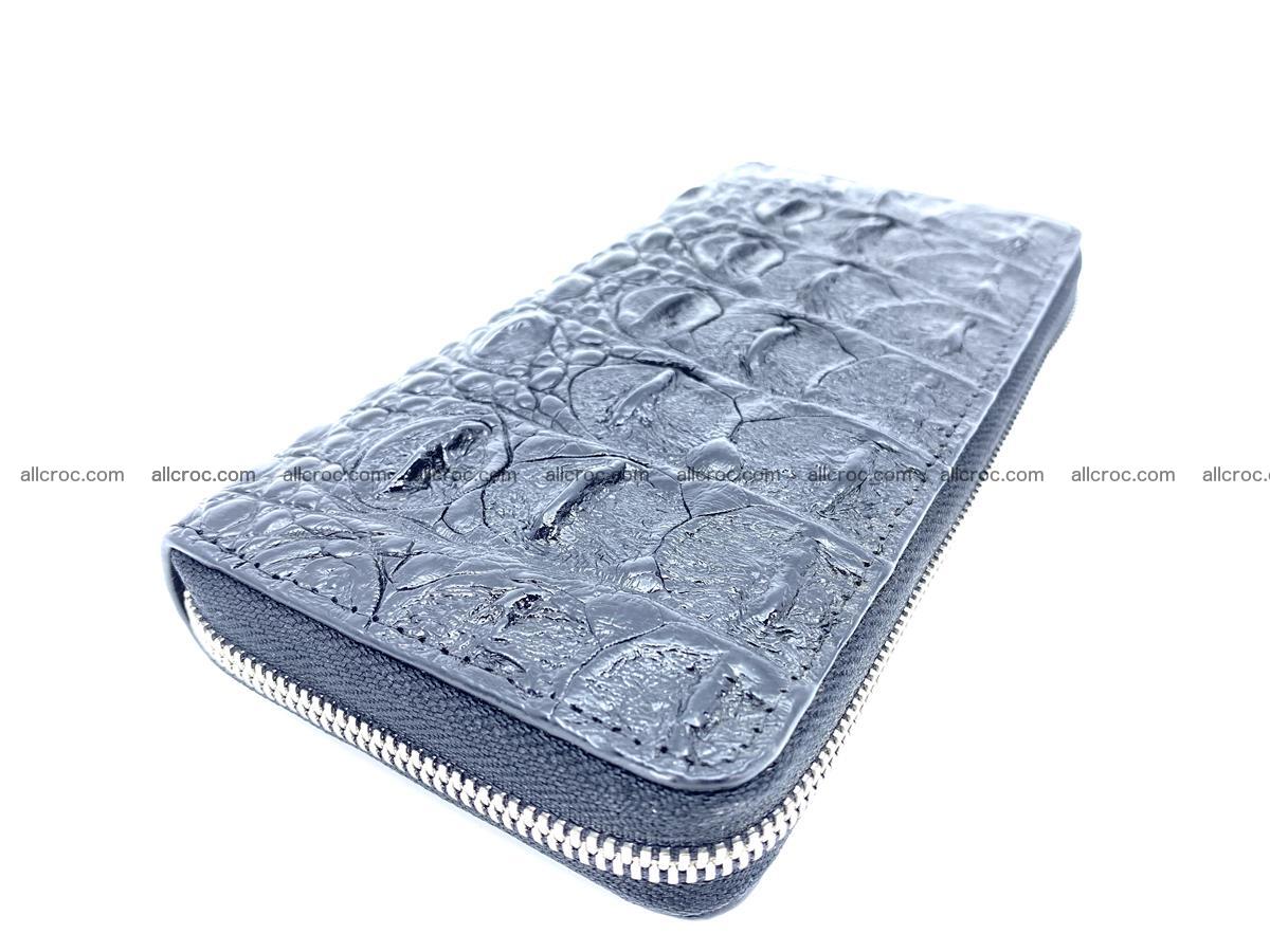 Crocodile skin zip wallet 529 Foto 1