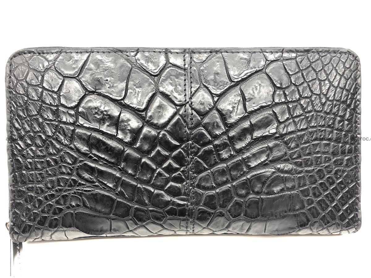 Crocodile leather wallet 1 zip 532 Foto 1