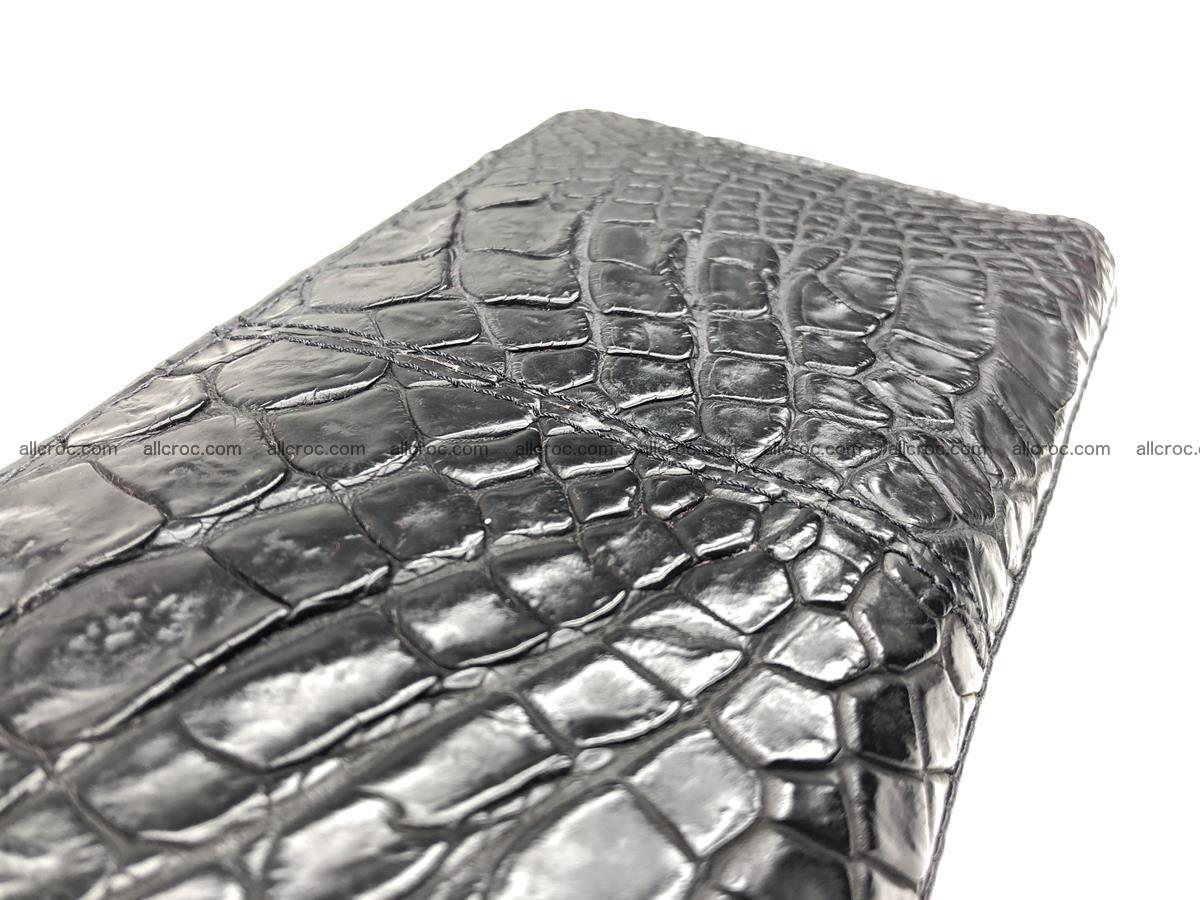 Crocodile leather wallet 1 zip 532 Foto 5