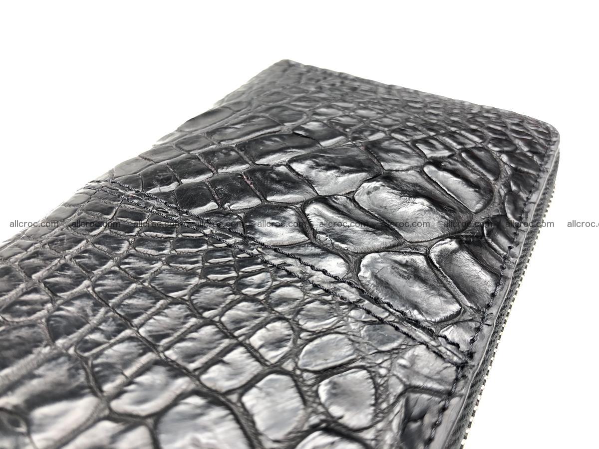 Crocodile leather wallet 1 zip 532 Foto 7