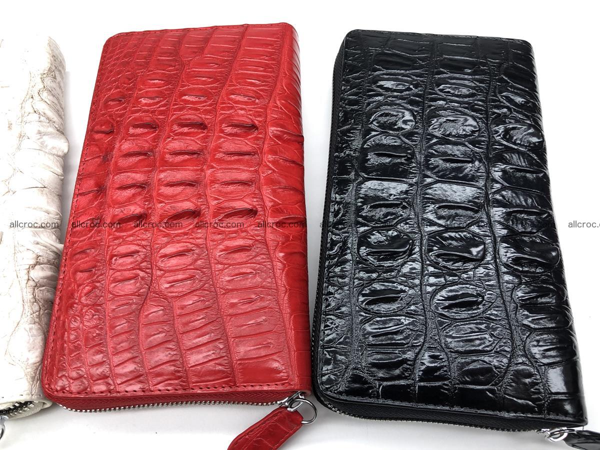 Crocodile leather wallet 1 zip 536 Foto 20
