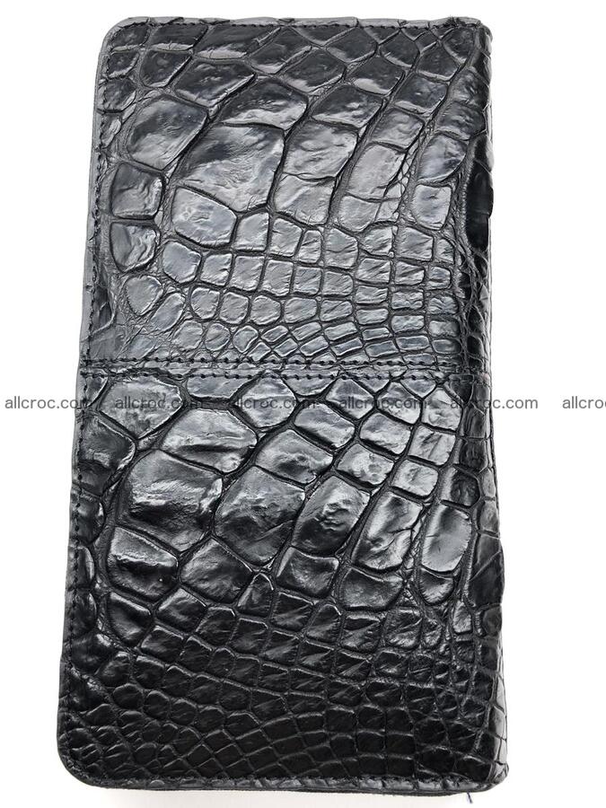 Crocodile leather wallet 1 zip 532 Foto 3