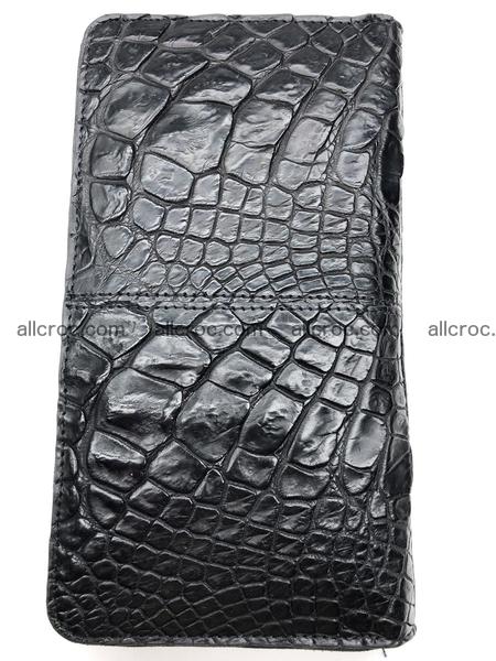 Crocodile leather wallet 1 zip 532
