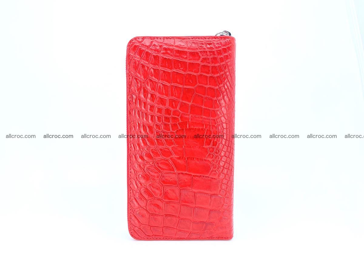 Crocodile skin zip wallet 531 Foto 5