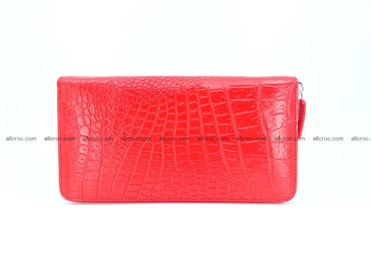 Crocodile skin zip wallet 531 Foto 3