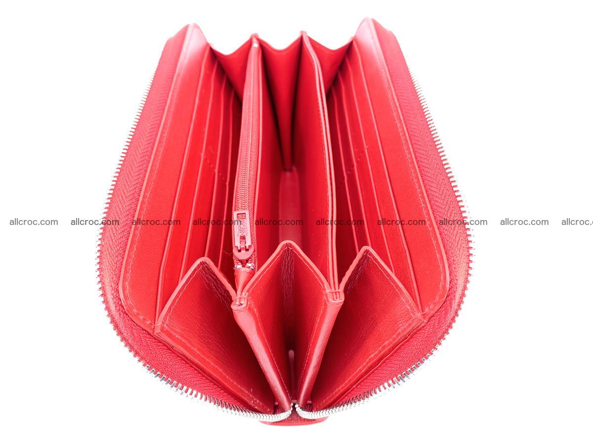 Crocodile skin zip wallet 531 Foto 10