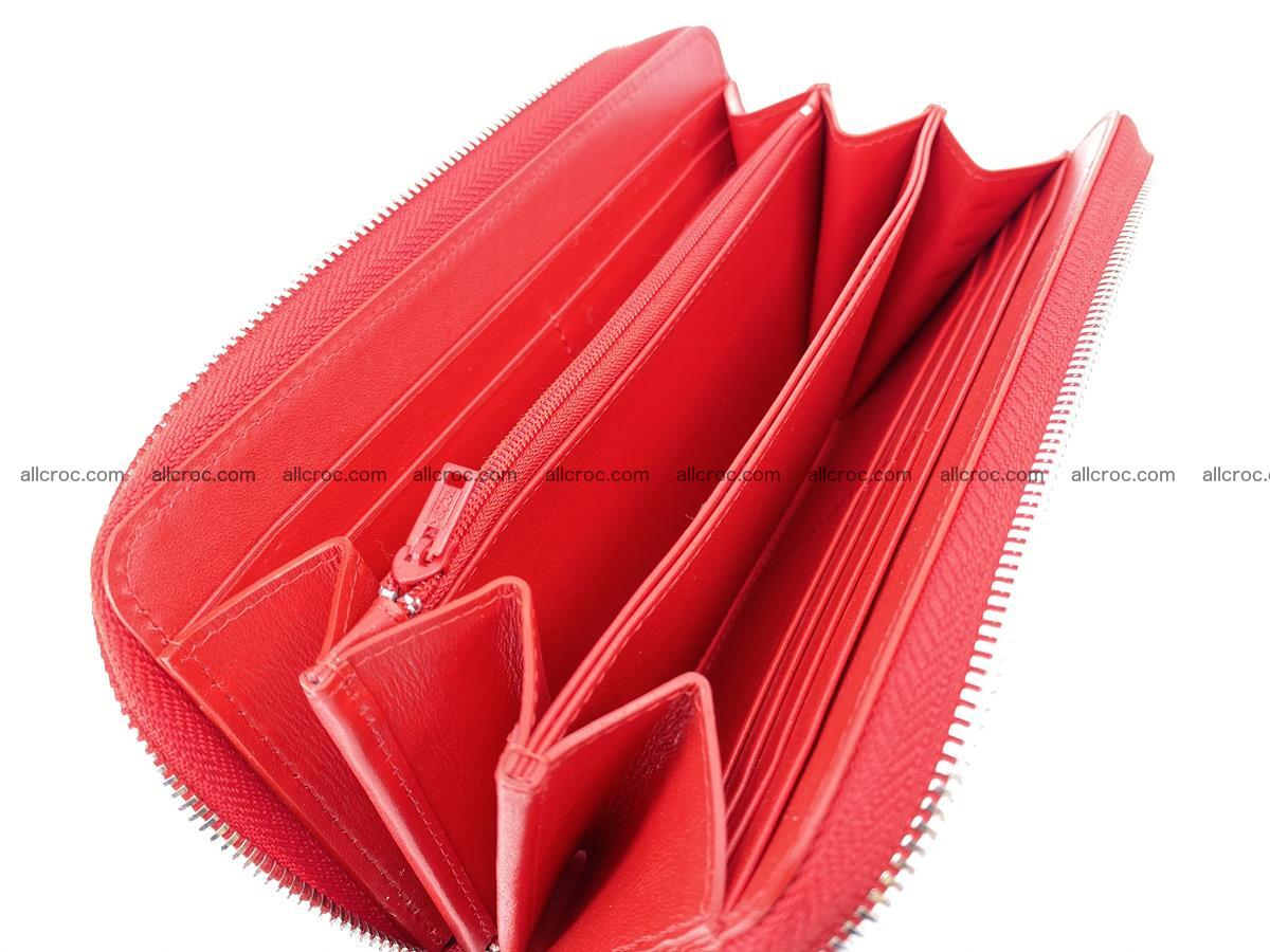 Crocodile skin zip wallet 531 Foto 11