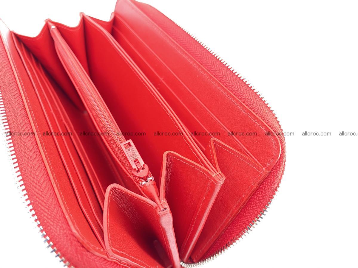 Crocodile skin zip wallet 531 Foto 12