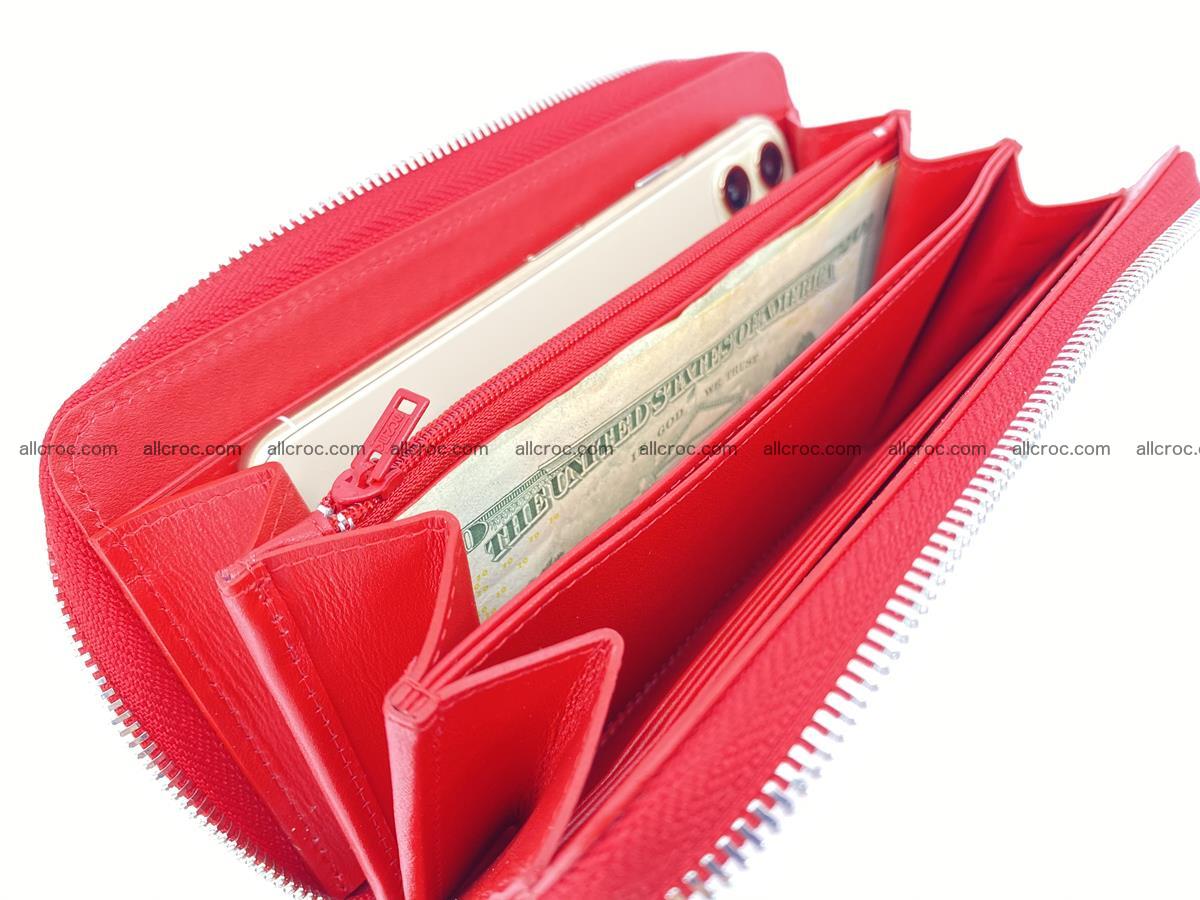 Crocodile skin zip wallet 530 Foto 15