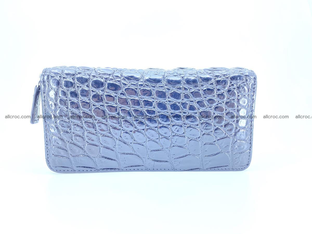 Crocodile skin zip wallet 529 Foto 3