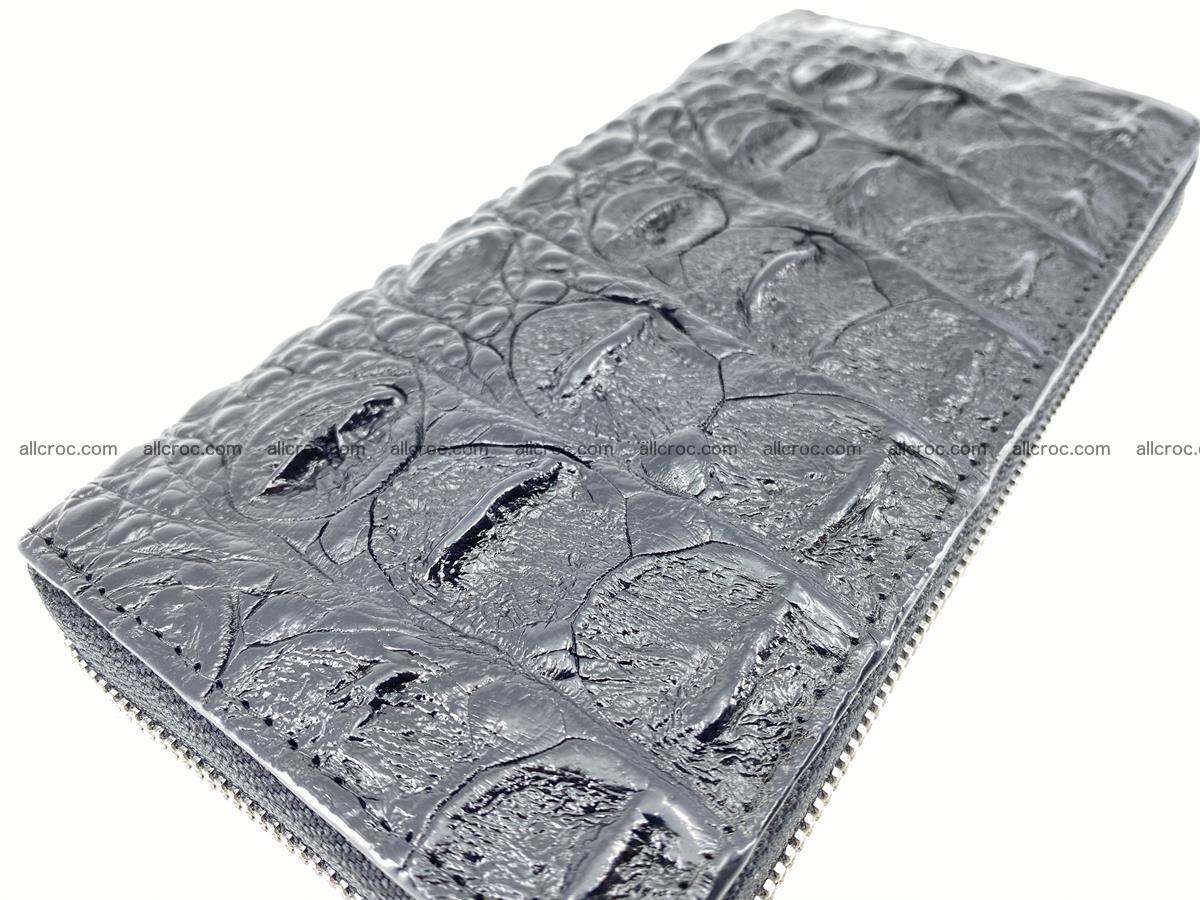 Crocodile skin zip wallet 529 Foto 8