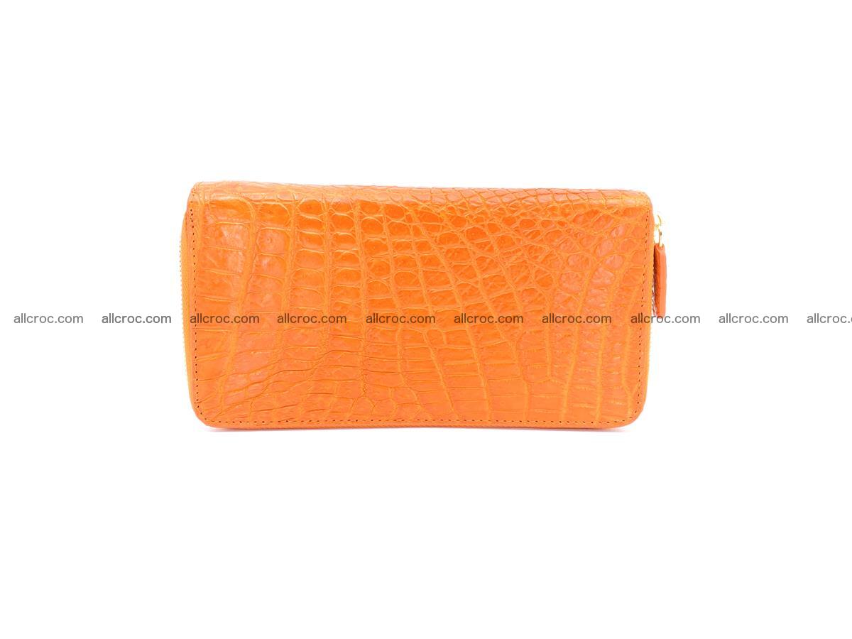 Crocodile skin wallet 2-zips 1008 Foto 5