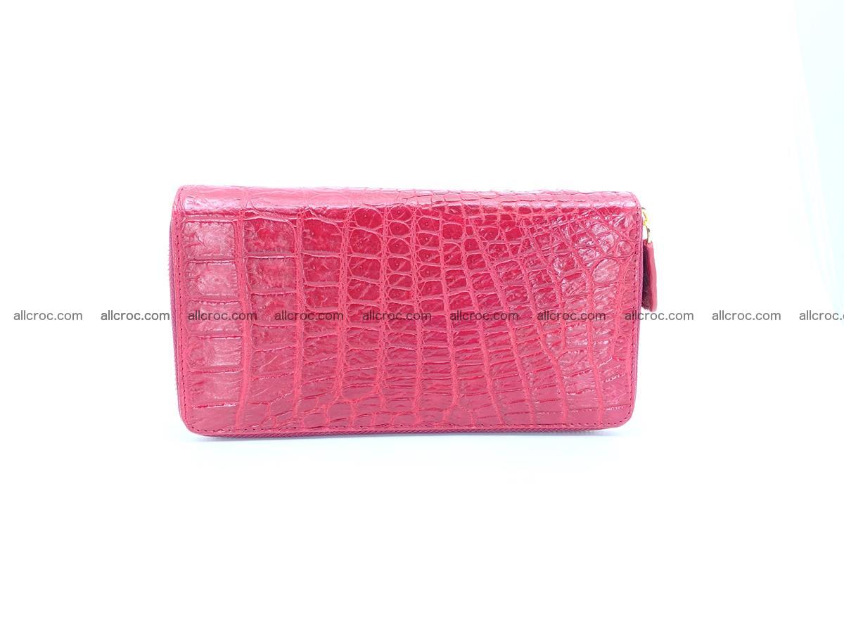 Crocodile skin wallet 2-zips 1007 Foto 5