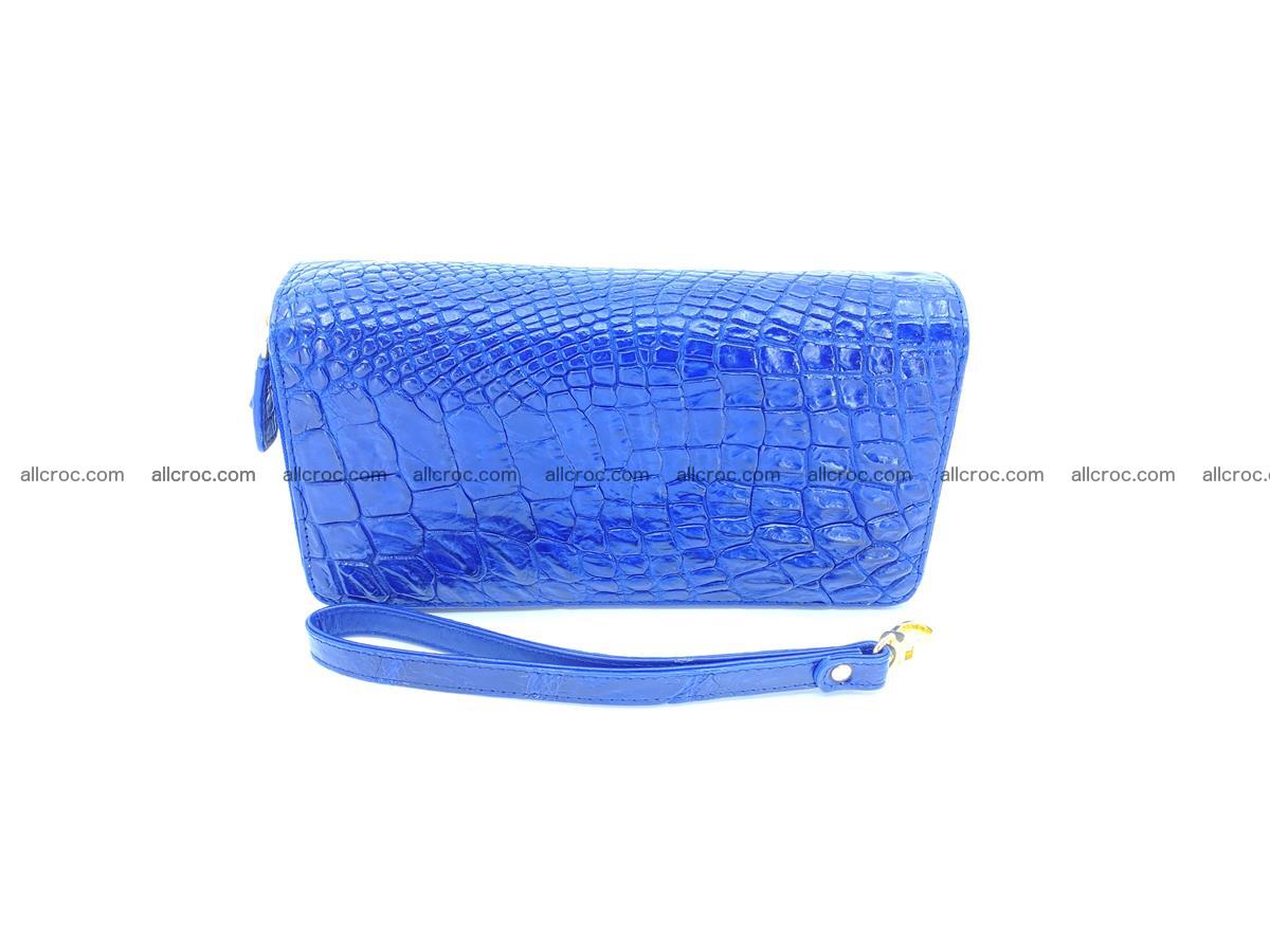 Crocodile skin wallet 2-zips 1009 Foto 8