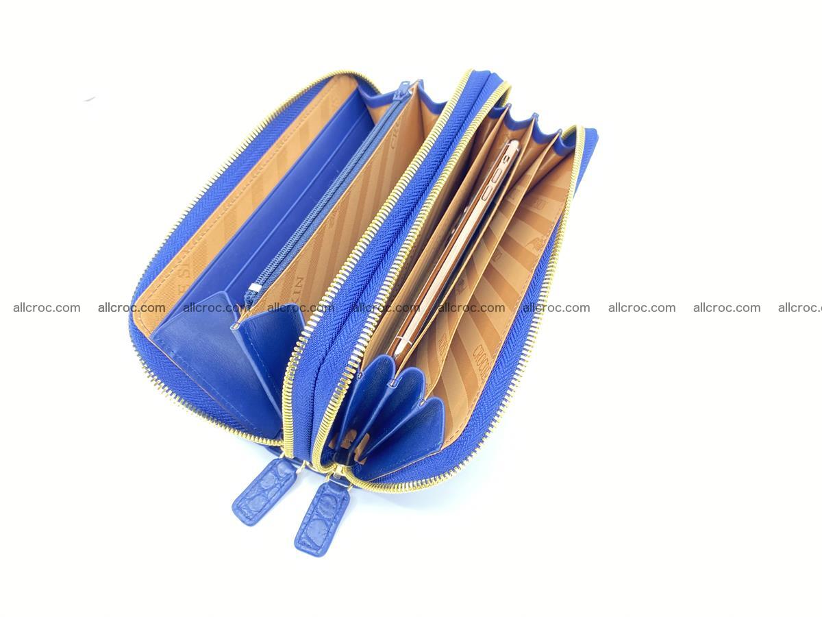 Crocodile skin wallet 2-zips 1009 Foto 14