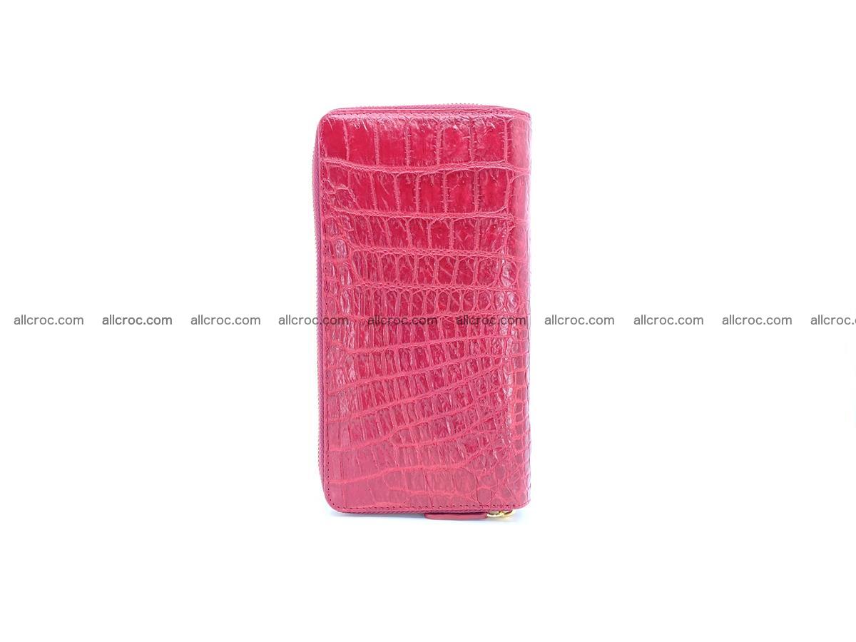Crocodile skin wallet 2-zips 1007 Foto 7