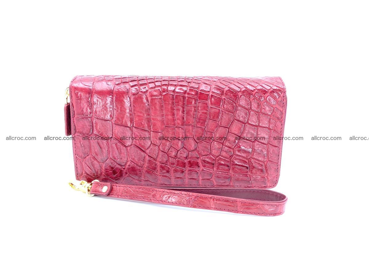 Crocodile skin wallet 2-zips 1007 Foto 8