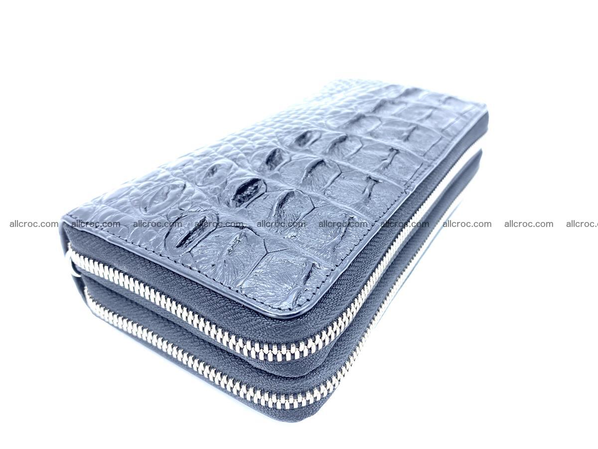 Crocodile skin wallet 2-zips 525 Foto 1