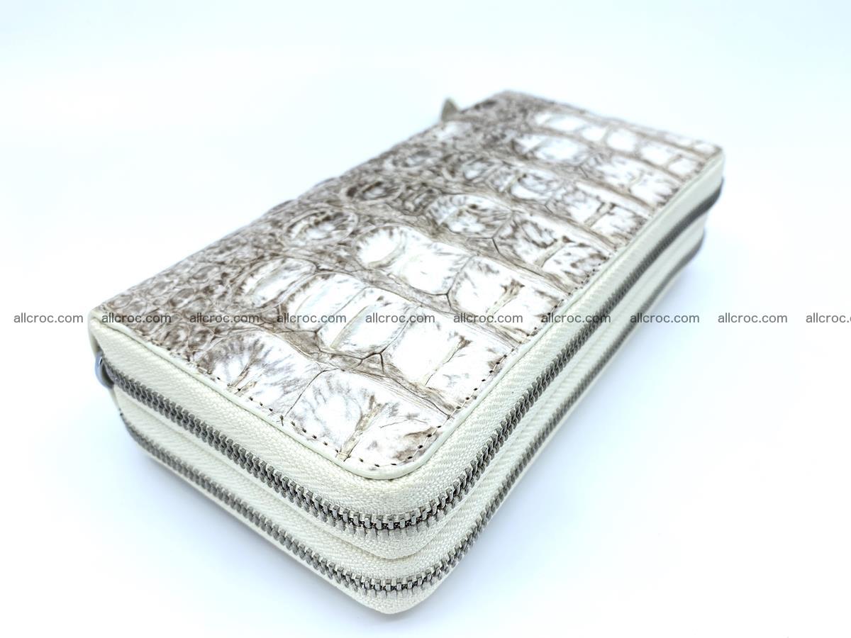 Crocodile skin wallet 2-zips 528 Foto 1