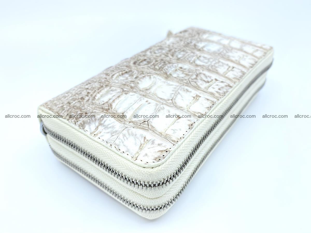 Crocodile skin wallet 2-zips 528 Foto 2