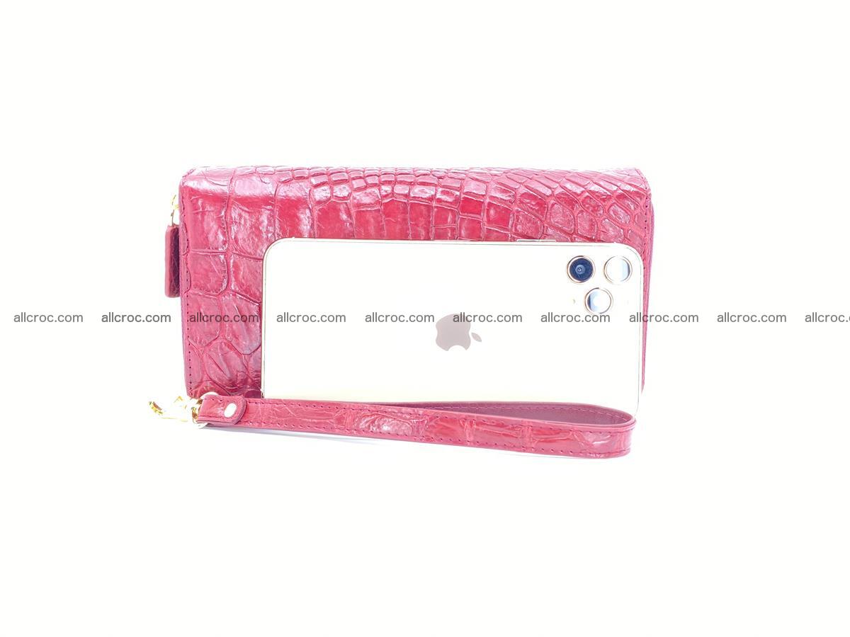 Crocodile skin wallet 2-zips 1007 Foto 9