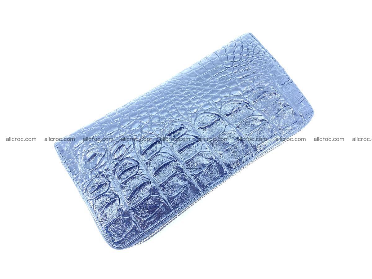 Crocodile skin wallet 2-zips 525 Foto 6
