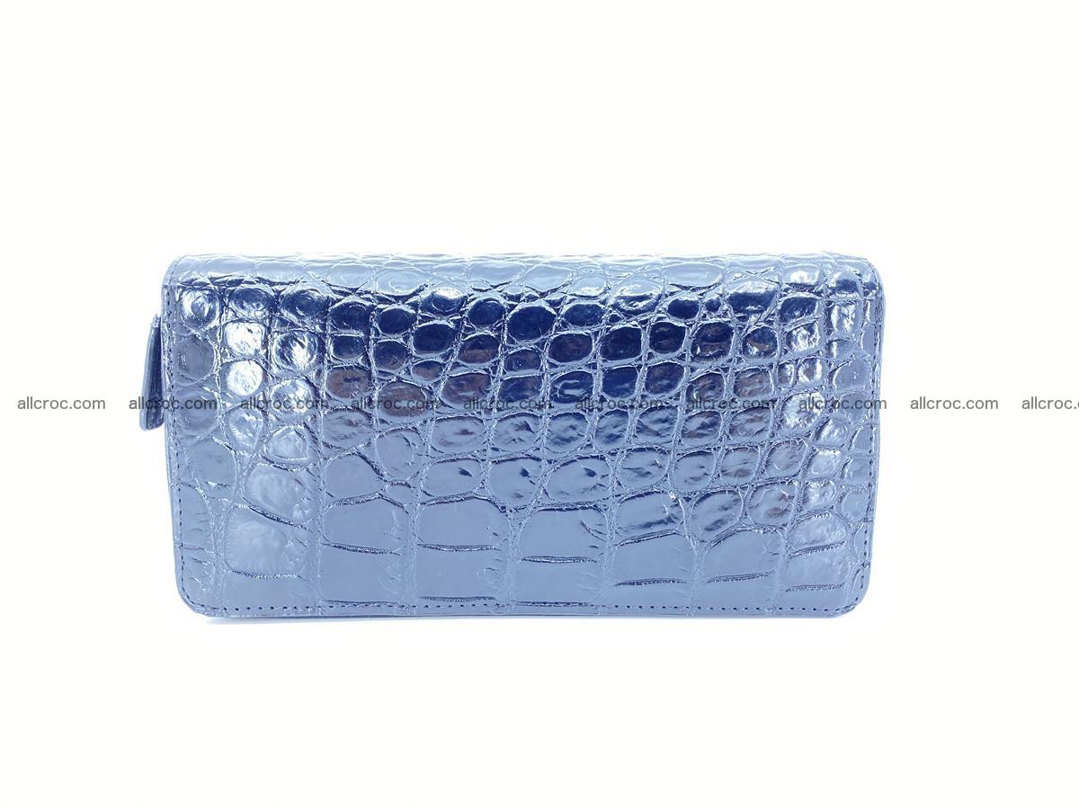 Crocodile skin wallet 2-zips 524 Foto 3