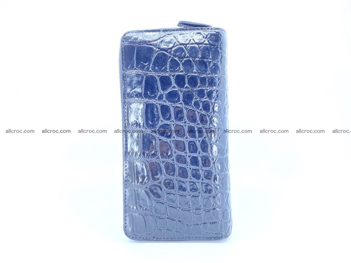 Crocodile skin wallet 2-zips 524 Foto 5