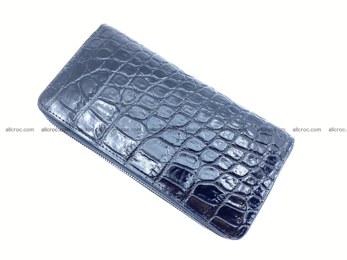 Crocodile skin wallet 2-zips 524 Foto 8