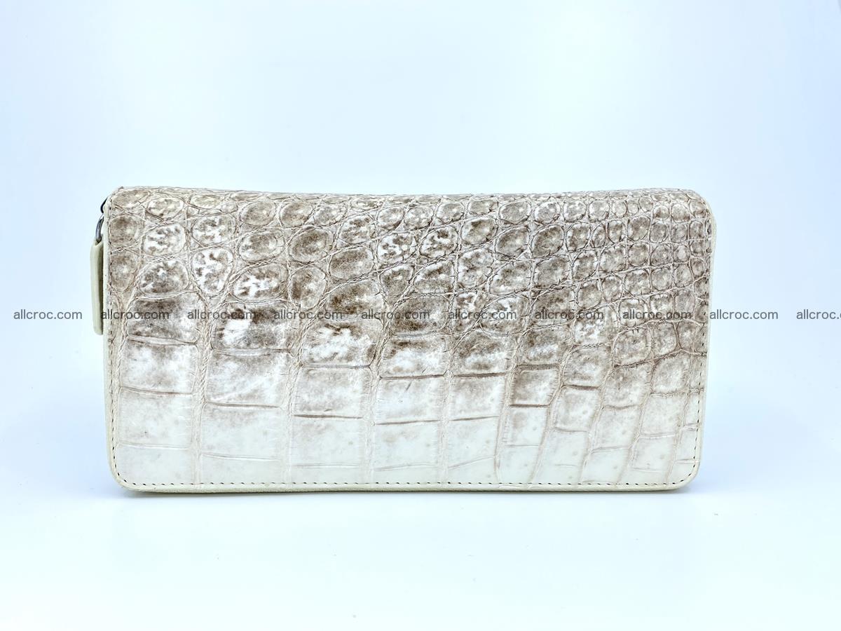 Crocodile skin wallet 2-zips 528 Foto 5
