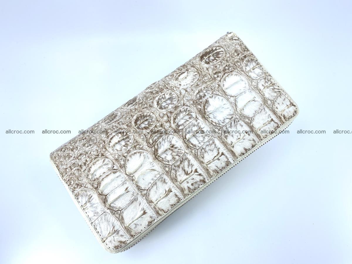 Crocodile skin wallet 2-zips 528 Foto 8