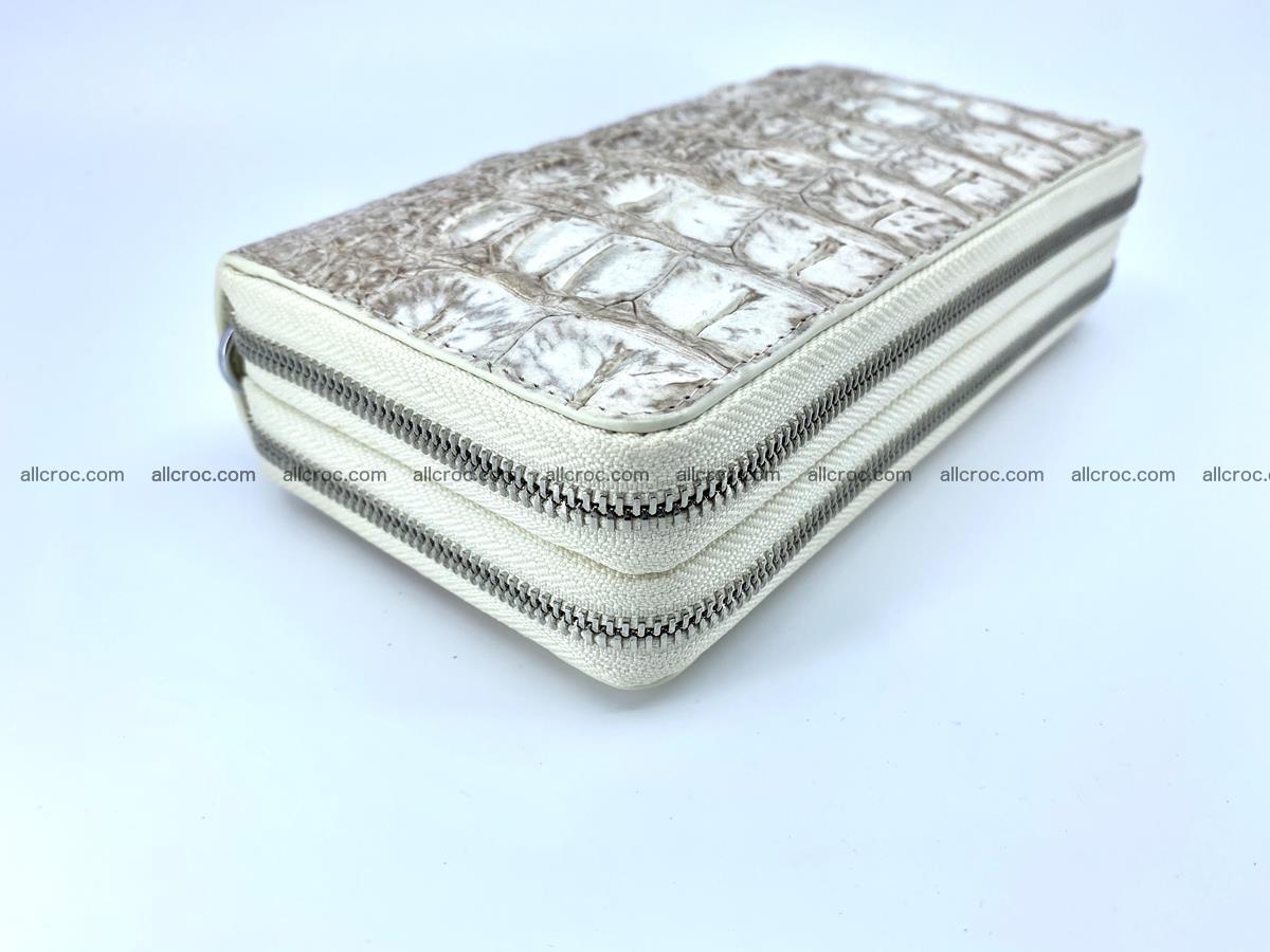 Crocodile skin wallet 2-zips 528 Foto 3