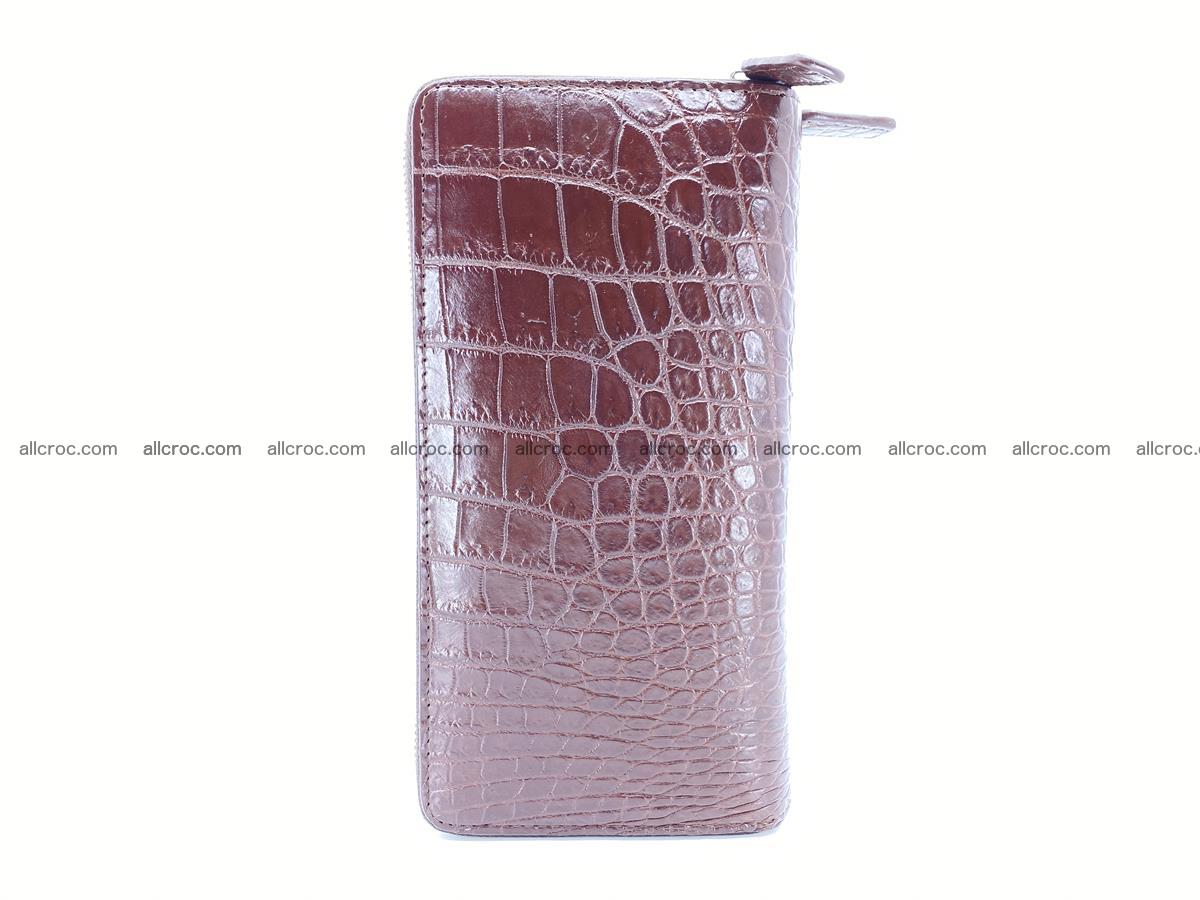 Crocodile skin wallet 2-zips 2226 Foto 5