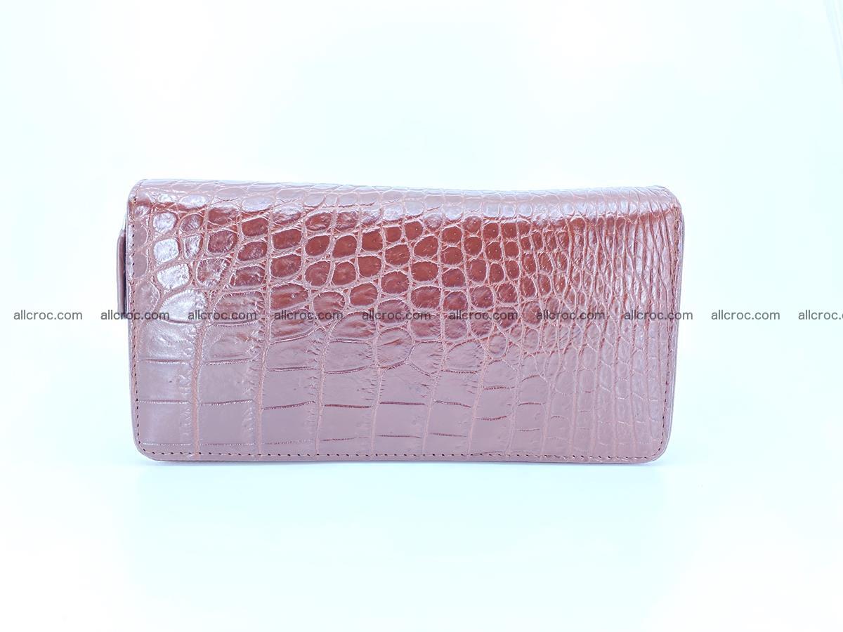 Crocodile skin wallet 2-zips 2226 Foto 3