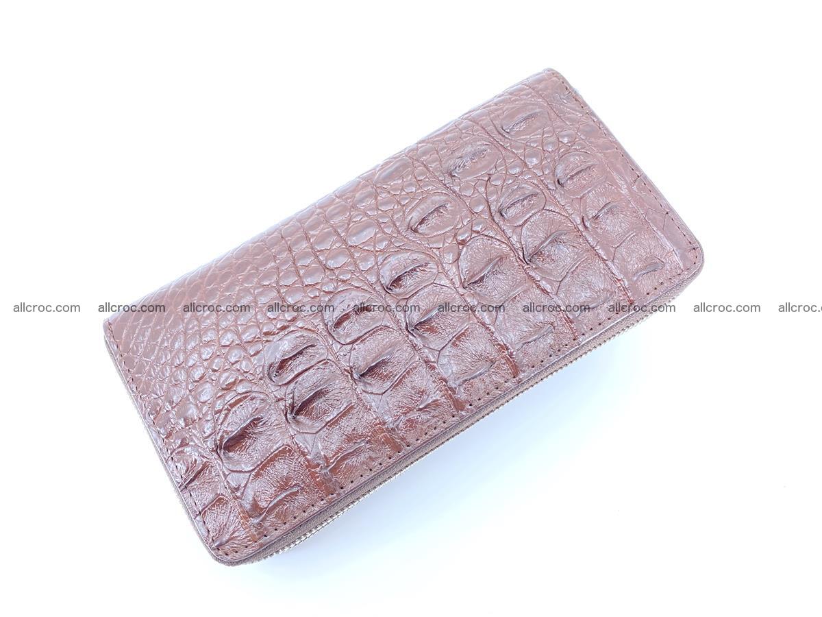 Crocodile skin wallet 2-zips 2226 Foto 6