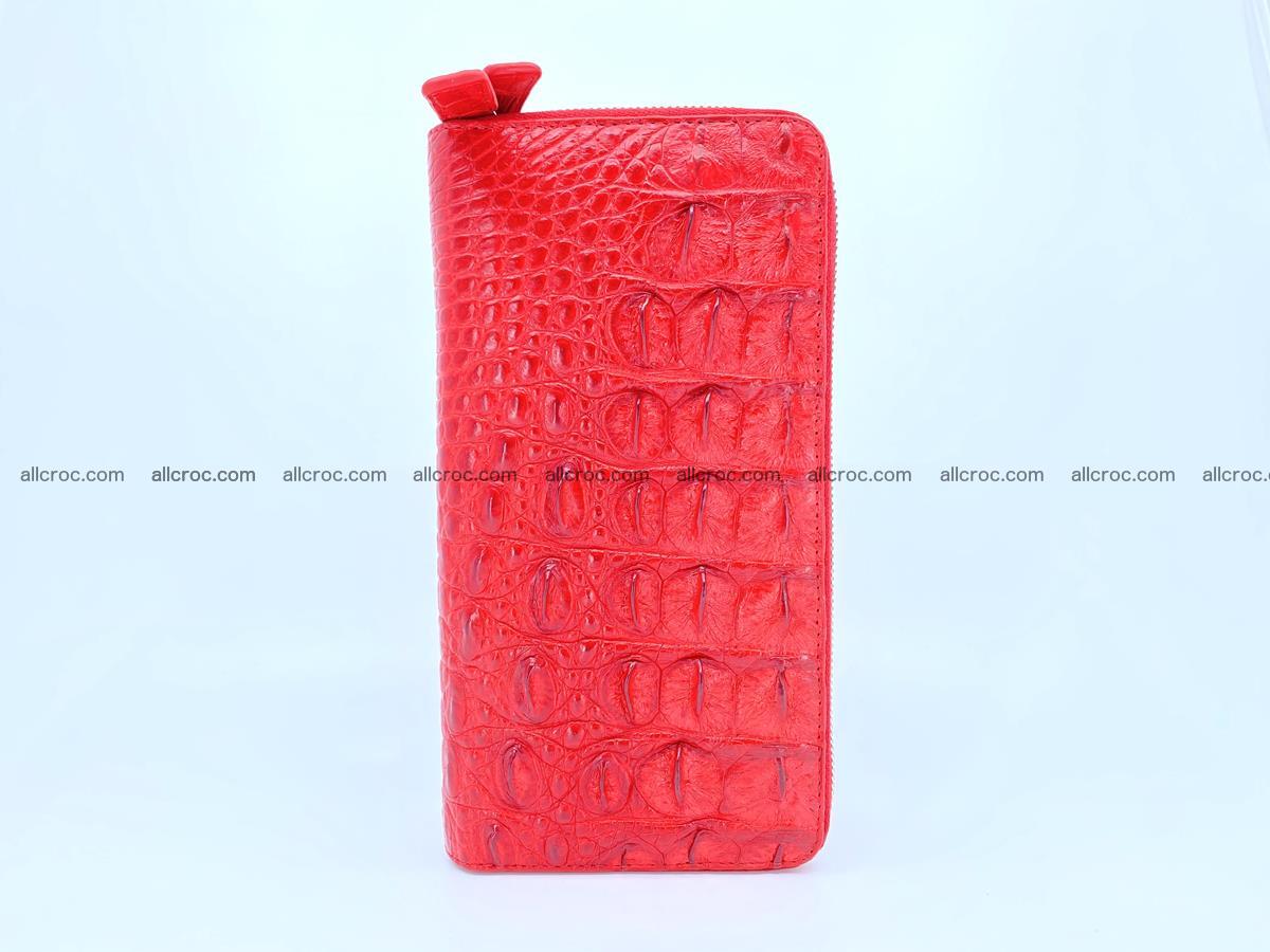 Crocodile skin wallet 2-zips 523 Foto 5