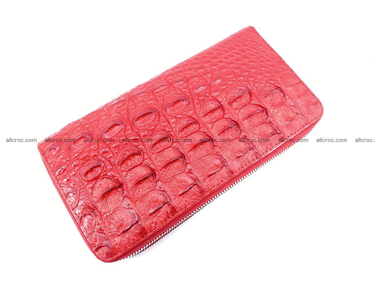 Crocodile skin wallet 2-zips 523 Foto 9