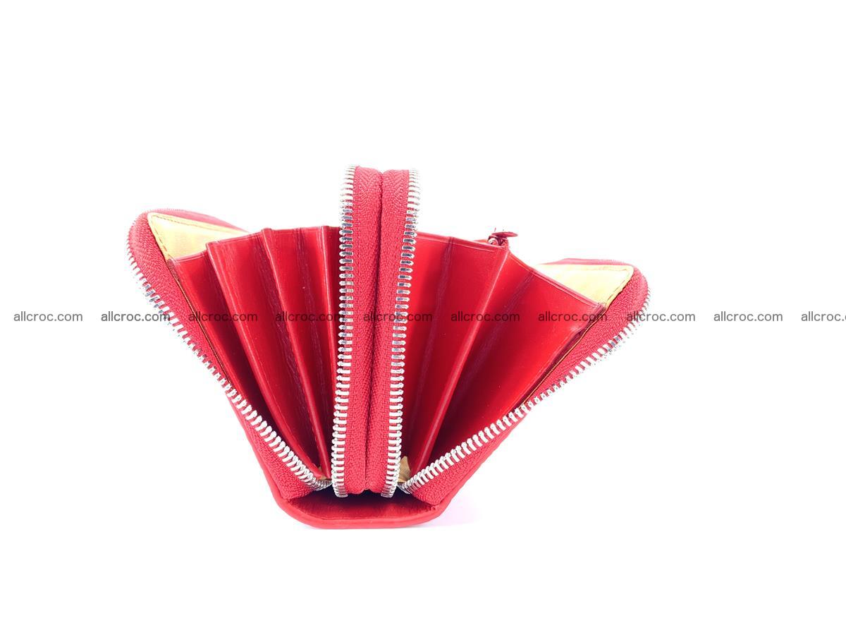 Crocodile skin wallet 2-zips 523 Foto 12