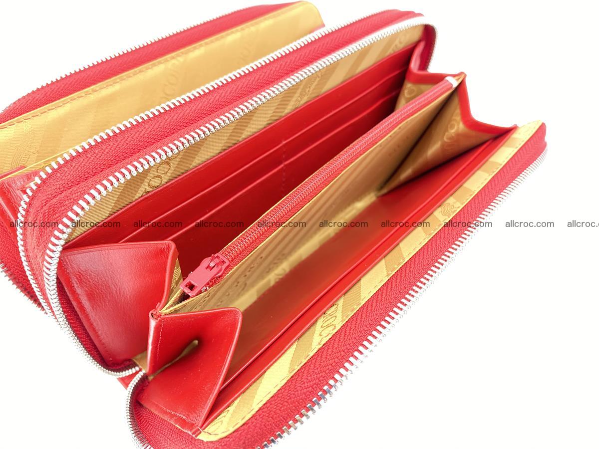 Crocodile skin wallet 2-zips 523 Foto 14