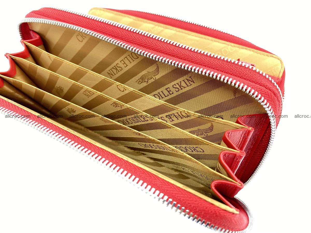 Crocodile skin wallet 2-zips 523 Foto 15