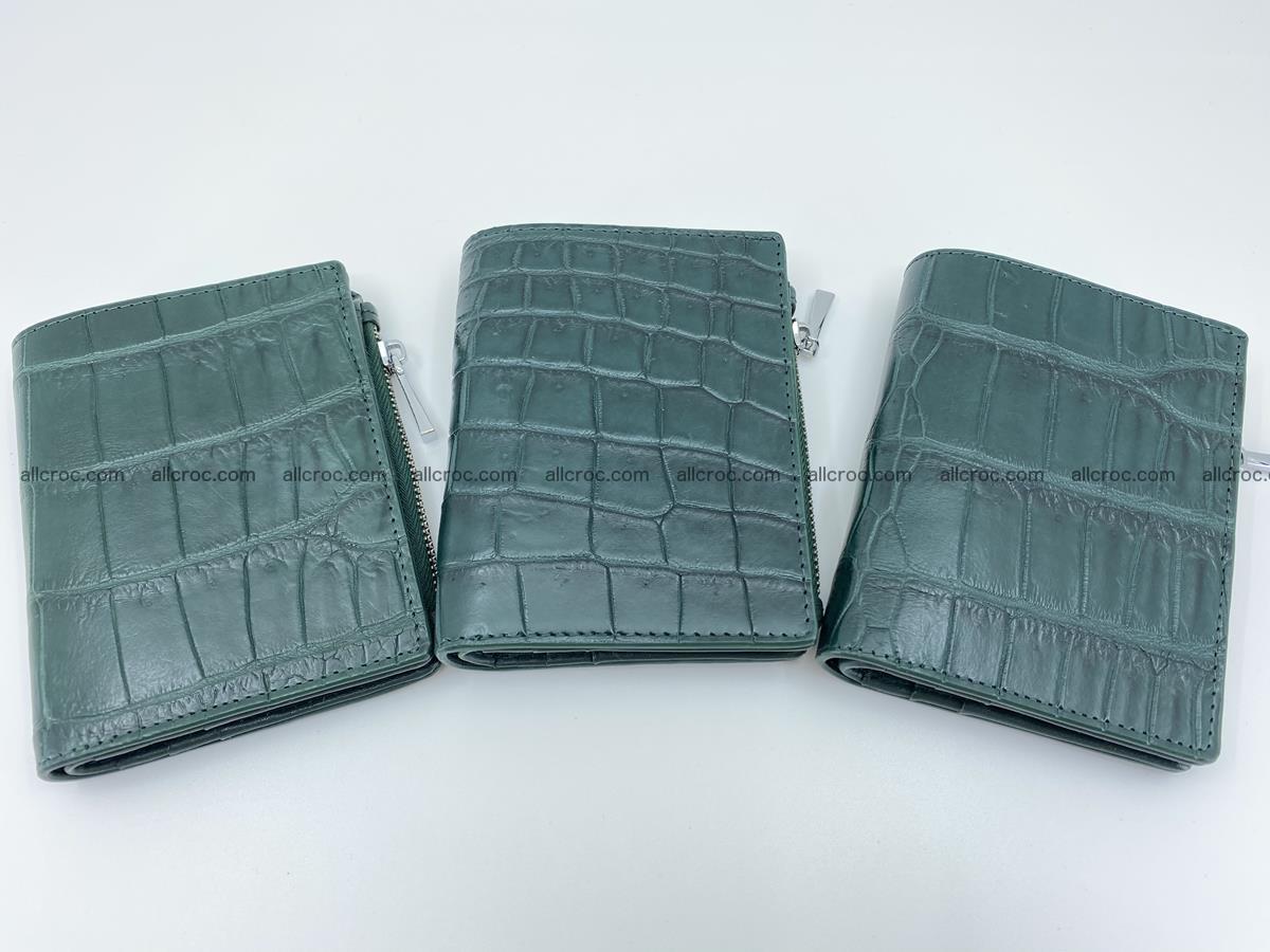Crocodile leather vertical wallet HK 635 Foto 8
