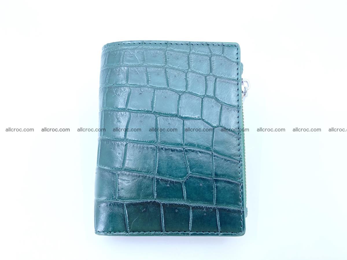 Crocodile leather vertical wallet HK 635 Foto 0