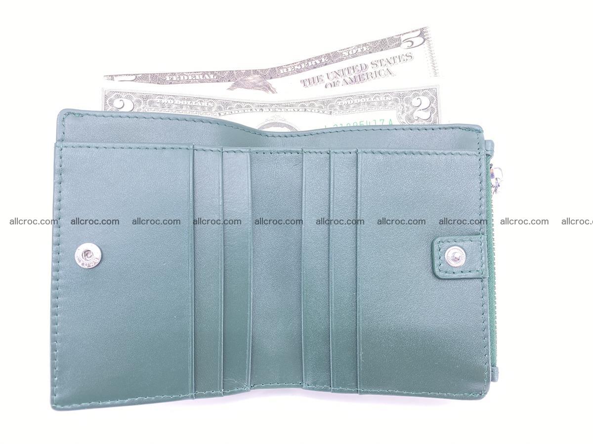 Crocodile leather vertical wallet HK 635 Foto 5