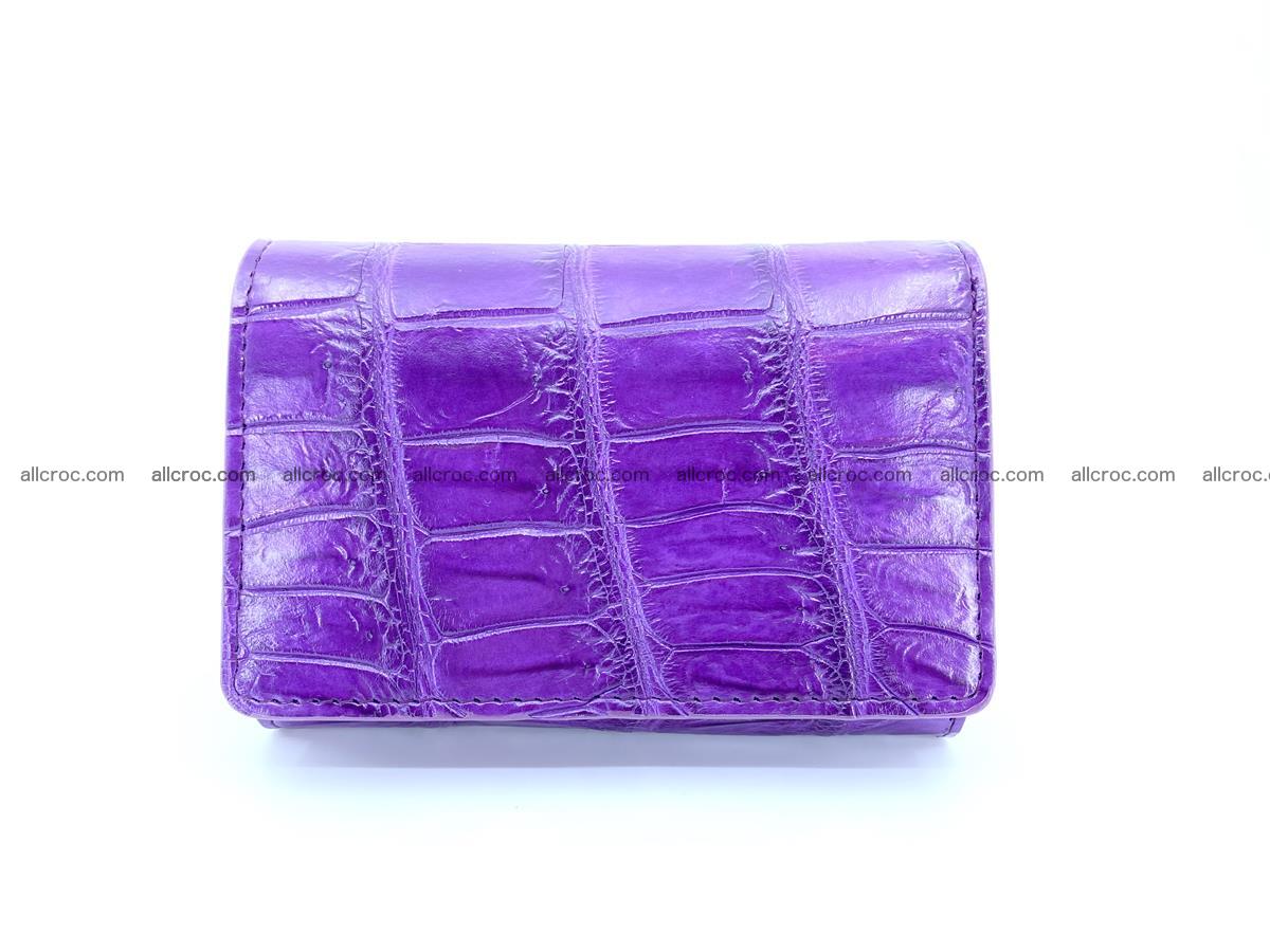 Crocodile leather wallet for women 545 Foto 0